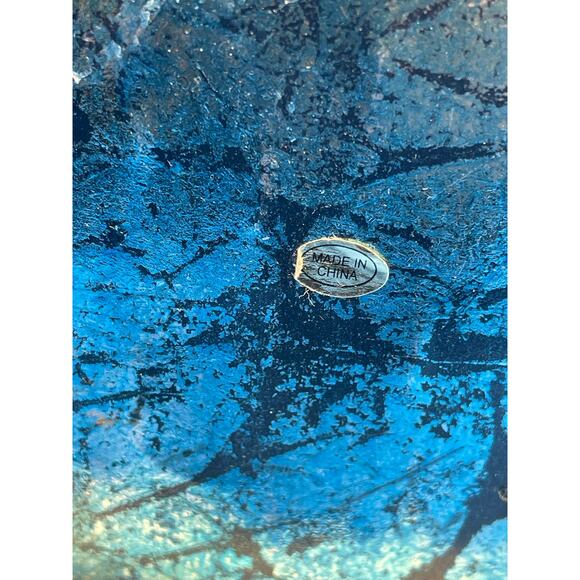 20 inch Vinatge Metal Christmas Figurine Decor Set of 2 Father Time Santa - Picture 9 of 13